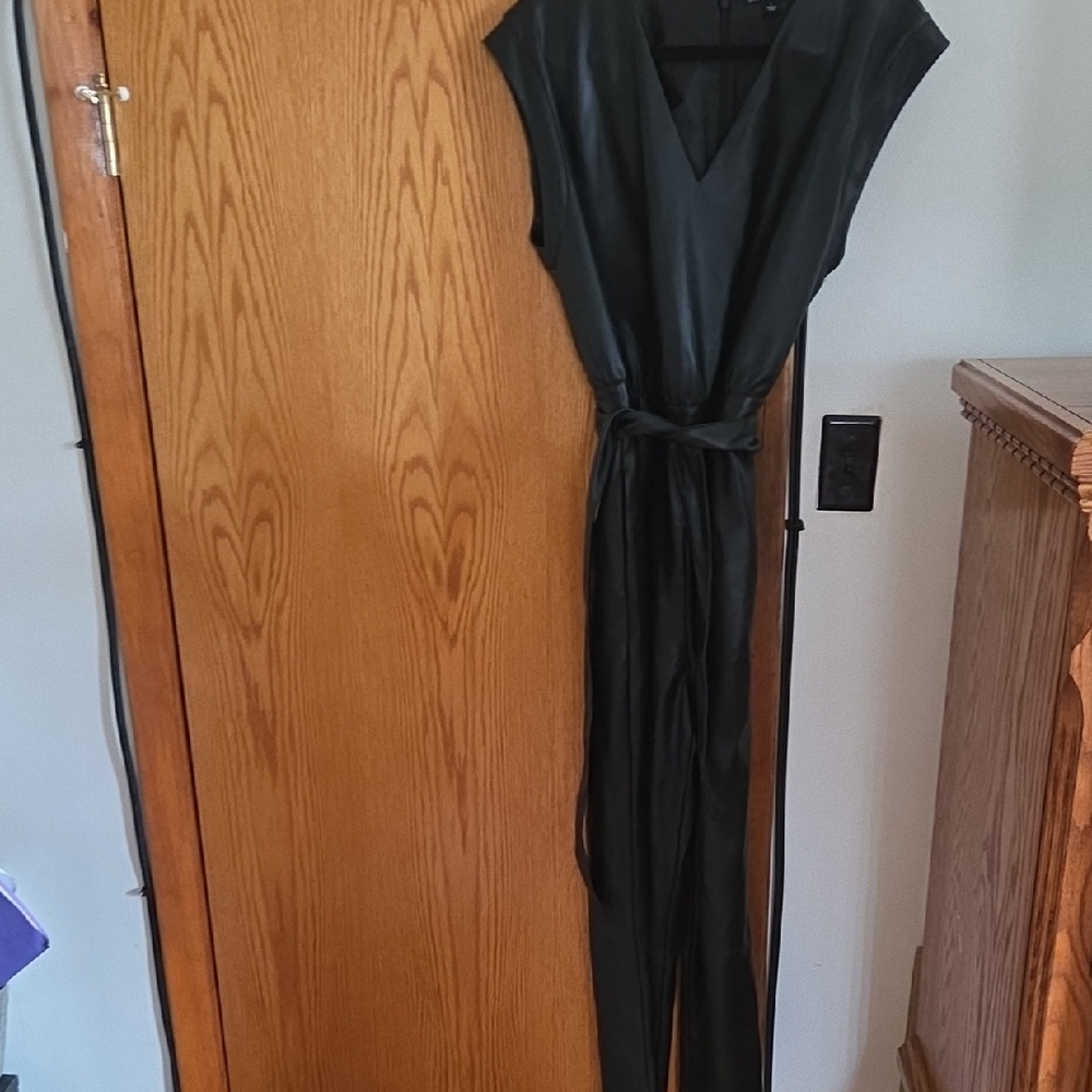 INC International Concepts Black Jumpsuit
